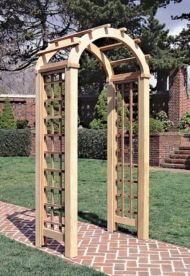 Арка из дерева