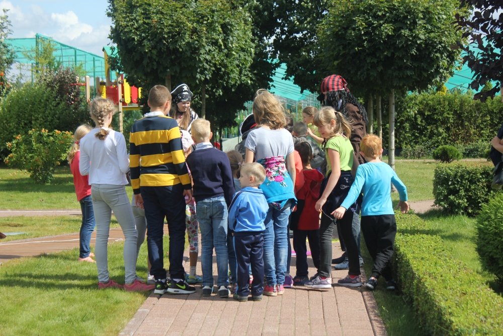 Дети на квесте с пиратами