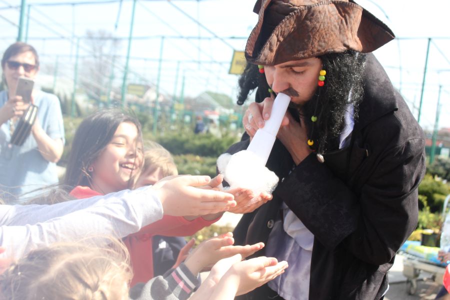 Мыльные пузыри шоу