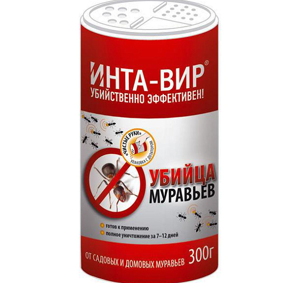 Инсектицид Инта-вир средство от муравьев 300г