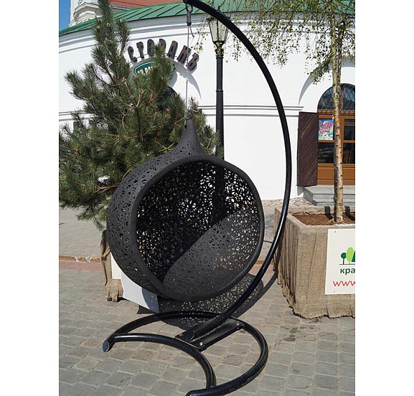 Стойка металлическая для мебели METALL RACK (Базальт)