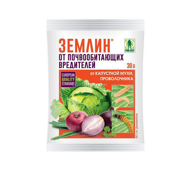 Инсектицид Землин средство защиты от проволочника 100г