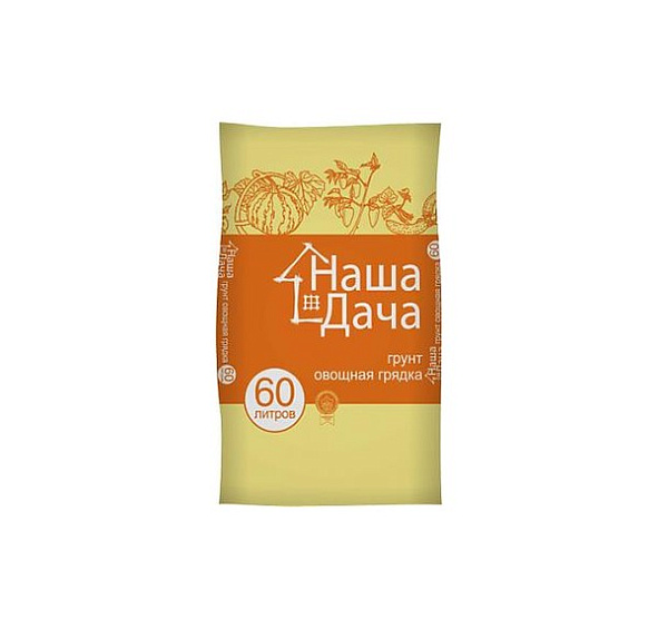 Грунт Наша Дача 'Овощная грядка' /Лама Торф/