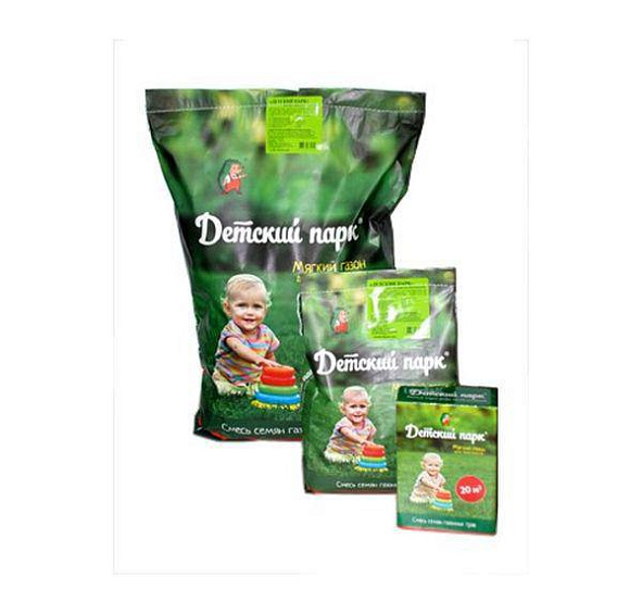 Газон Детский парк Зеленый ковер