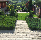 Олег Сломинский– проект «Частный дворик на Нагорной» – садовый центр «Южный» 2