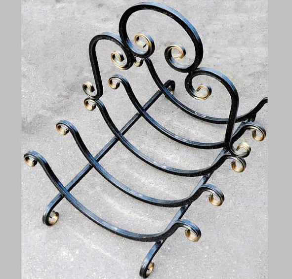 Дровница с ручкой