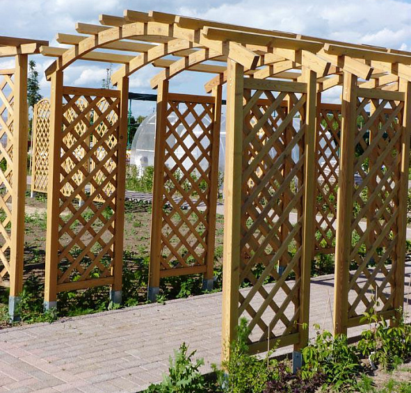 Арка из дерева 2 м