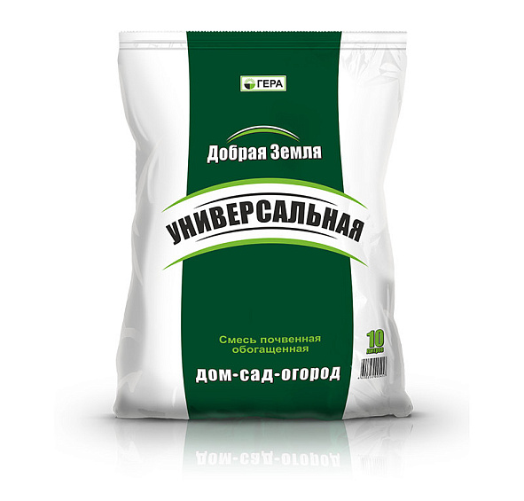 Почвогрунт 'Добрая земля' универсальная /Гера/