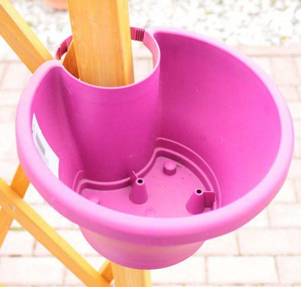 Кашпо для водосточных труб 24*15 см 3л