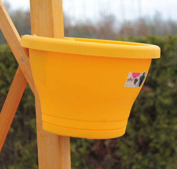 Кашпо для водосточных труб 24*15 см 3л