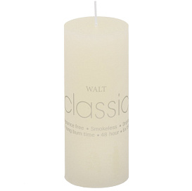 Свеча декоративная белая 15*6 6-10617