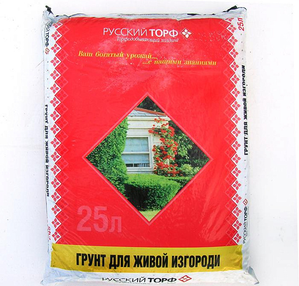 Грунт для живой изгороди