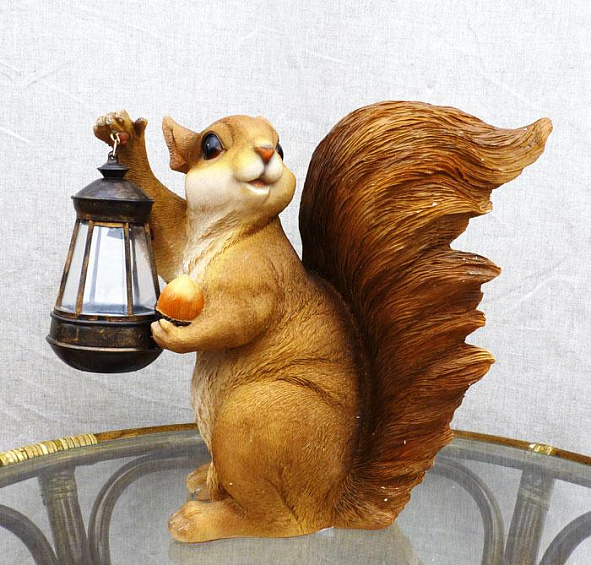 Фонарик "Белка с лампой"