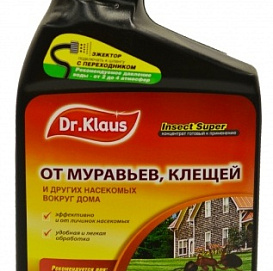 Инсектицид Dr.Klaus Запаска (концентрат) от Муравьев Клещей др Насекомых