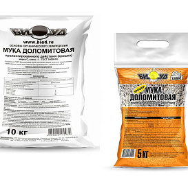 Удобрение Доломитовая мука Биуд 10кг/5кг