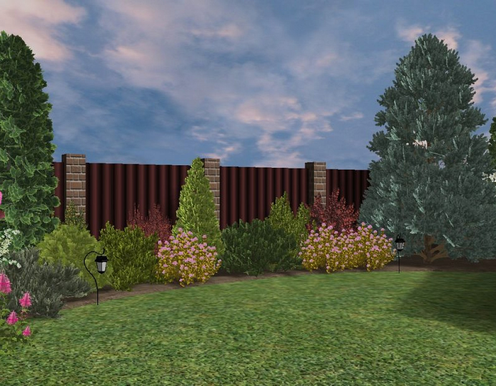 Елена Тучина – проект загородного участка – садовый центр «Южный» 27