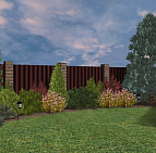 Елена Тучина – проект загородного участка – садовый центр «Южный» 27