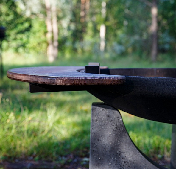 Столешница для чаши Concretika 80см