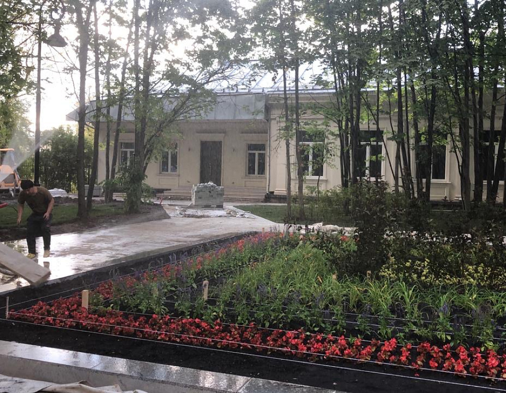 Благоустройство территории парка Северного речного вокзала г. Москва – Южный Территория Северного речного вокзала