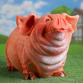 Фигура садовая Свинка