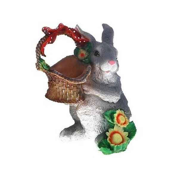 Зайка с лукошком H-35