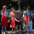 Яблочно-медовый спас (август 2015) - садовый центр Южный
 Яблочно-медовый спас 2015 август