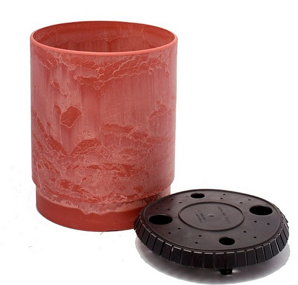 Горшок для растений Тепло-красный 
