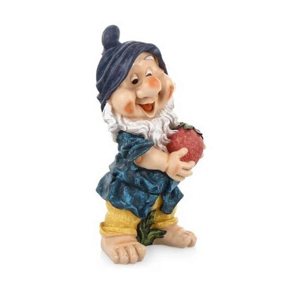 Гном с клубникой Р102011