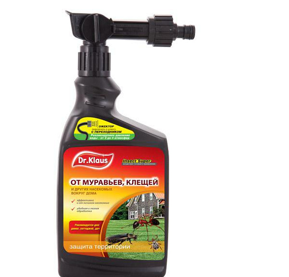 Концентрат от муравьев и клещей с эжектором, Dr.Klaus