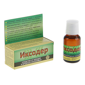 Инсектицид Иксодер от иксодовых клещей 25мл (акарицид)