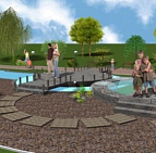 Оксана Гриб – ручей «Парковый» – садовый центр «Южный» Прогулочные дорожки