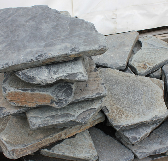 Плита из сланца Шунгит состаренная