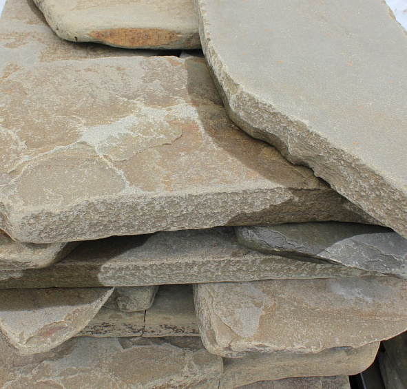 Плита из песчаника Ростовский состаренная