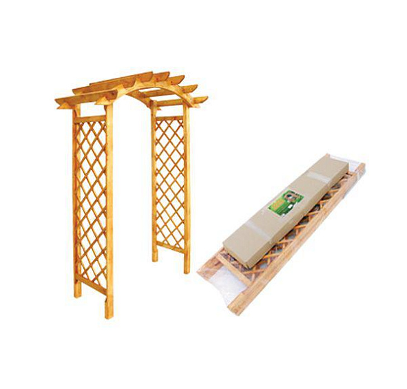 Арка Деревянная кругл.(разборная) 1,4м (2,15*0,87*1,4) 