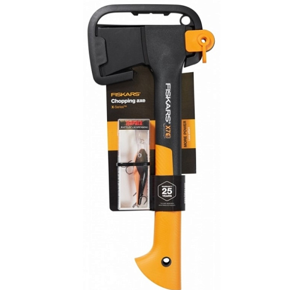Топор Х7+ воблер FISKARS 1023886 (набор)/топор Х7 +точилка "FISKARS" 129048