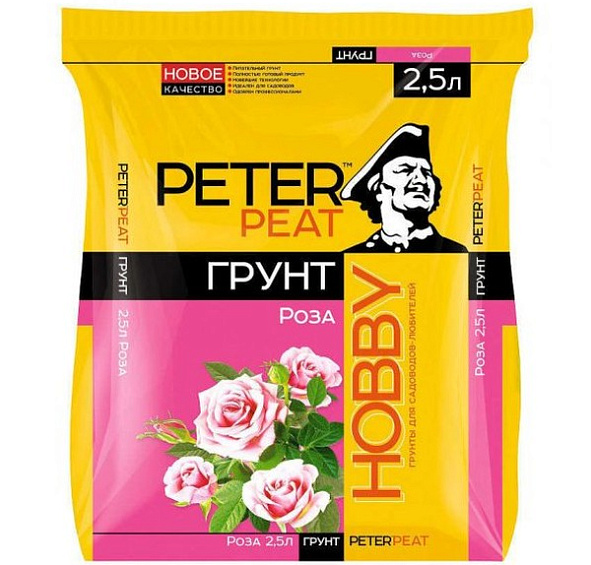 Грунт 'Роза', линия ХОББИ/Питэр Пит
