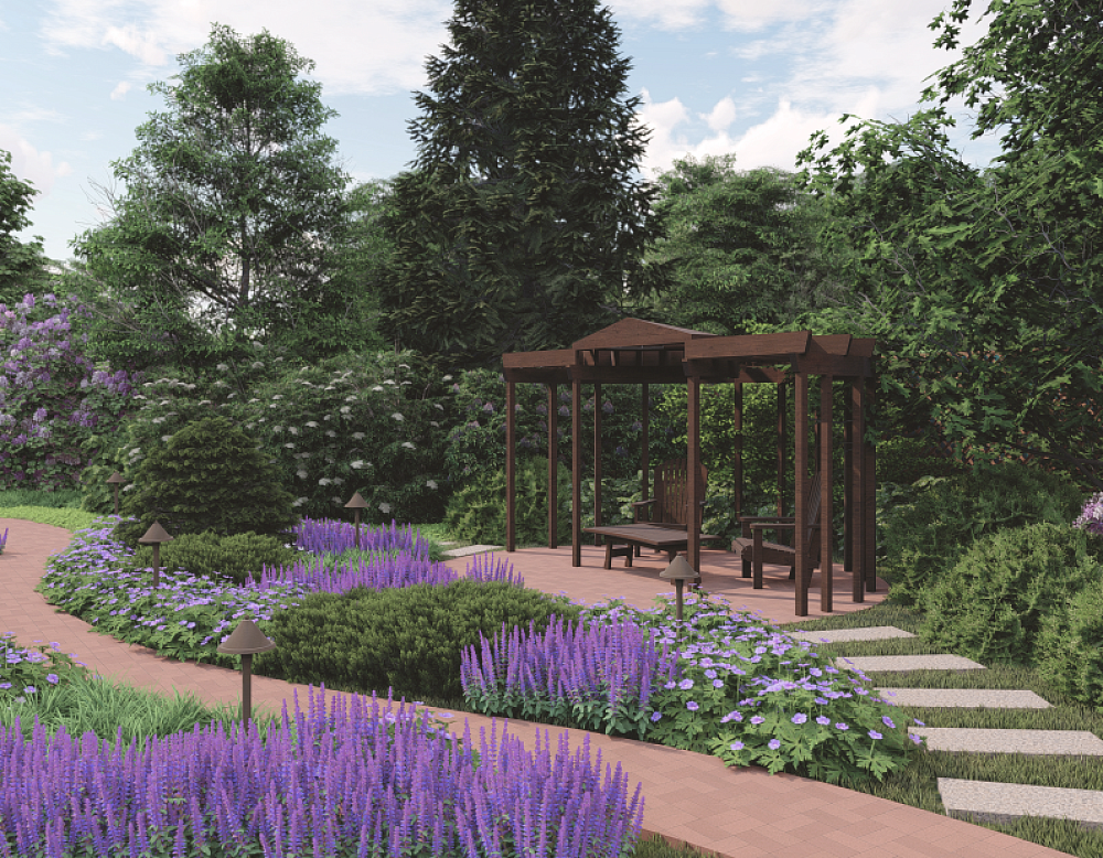 Оксана Матвеева – проект «Эсквайр Парк» – садовый центр «Южный» ,tctlrf