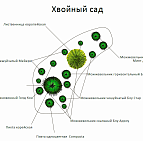 Дмитрий Миронов – проект коттеджного участка – садовый центр «Южный» Хвойный сад