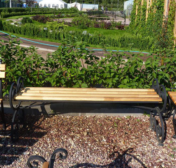 Скамья садовая Валентина 1,5 м