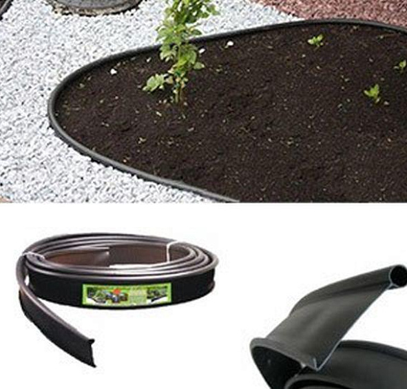 Бордюр Кантри Черный 10м 