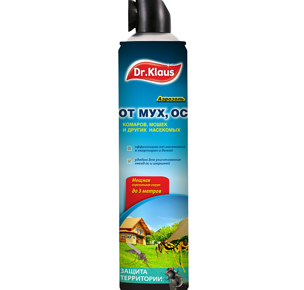 Аэрозоль от мух и ос, Dr.Klaus