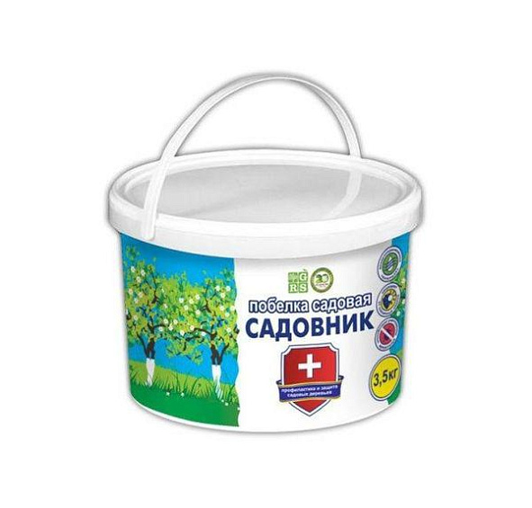 Побелка для садовых деревьев, Садовник