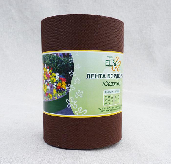 Бордюрная лента 30х9 зеленая