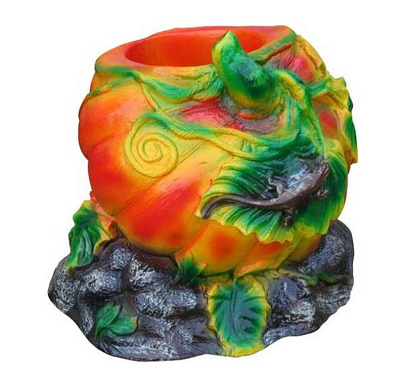 Кашпо Тыква малое F07469 (Айронкр)