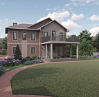 Оксана Матвеева – проект «Эсквайр Парк» – садовый центр «Южный» дом