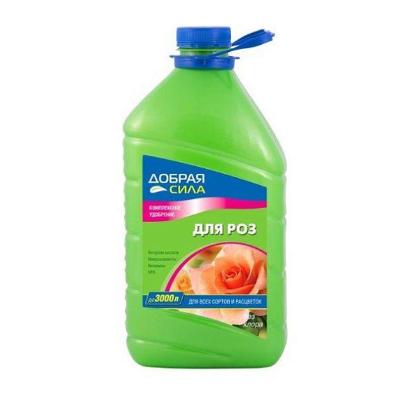 Жидкое удобрение для роз, Добрая сила