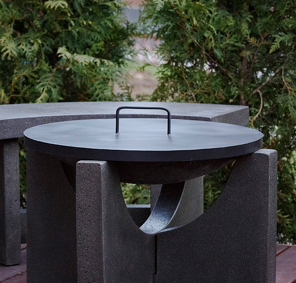 Крышка для чаши Concretika 80см