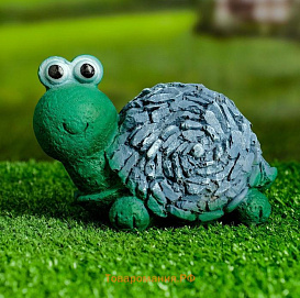 Фигура садовая Черепашка каменная