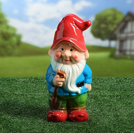 Фигура садовая Гном лесной маленький 