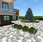 Ангелина Лукьянчикова – проект «Геометрия» – садовый центр «Южный» 1